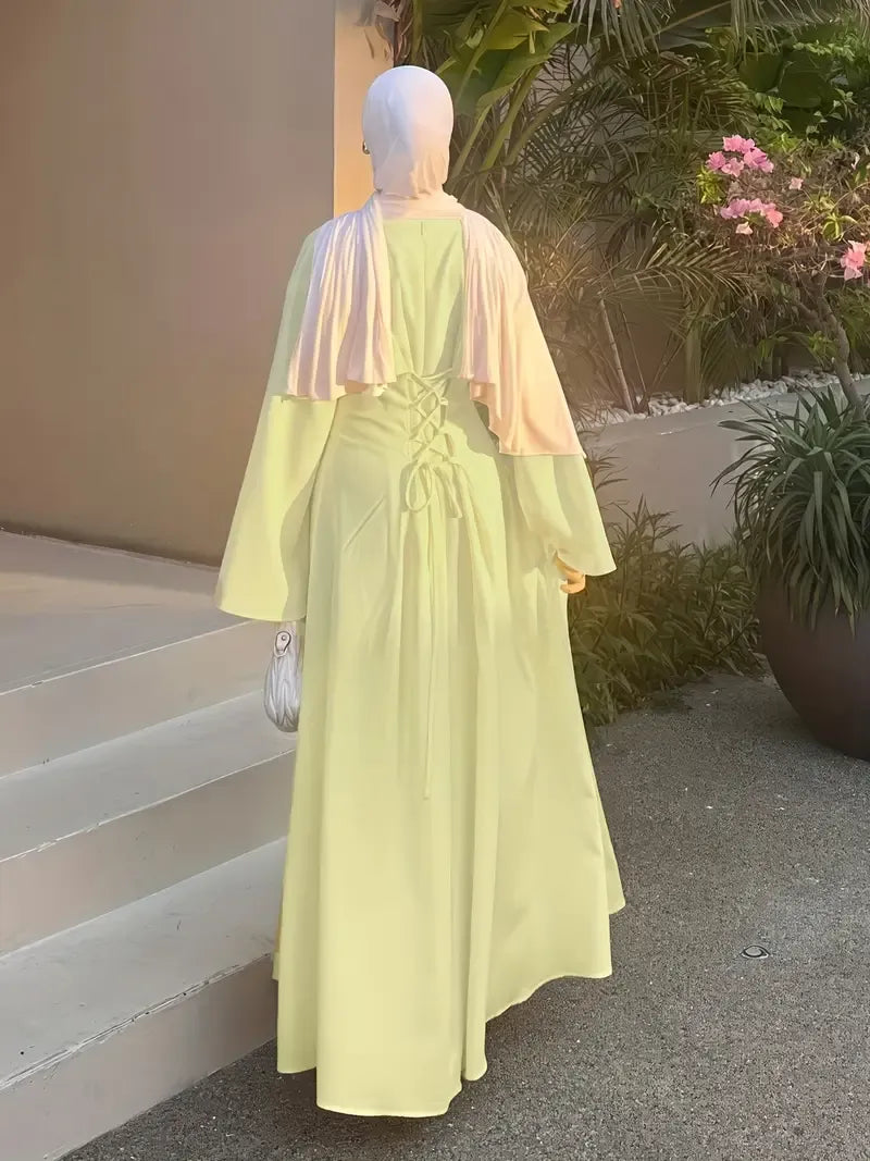 Middle Eastern Women's New Elegant Abaya Muslim