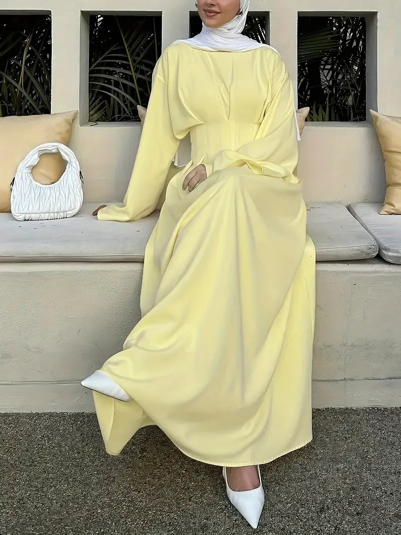 Middle Eastern Women's New Elegant Abaya Muslim